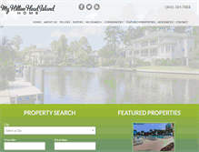 Tablet Screenshot of myhhihome.com